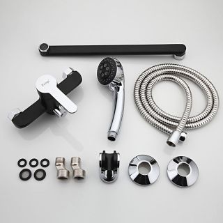 Смеситель для ванны и душа Frap F2242 черный